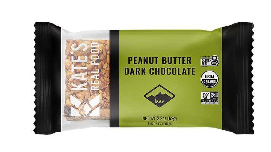 Gang Kate's Real Food Essen | Kate'S Peanut Butter Dark Chocolate Bar Erdnussbutter/Dunkle Schokolade