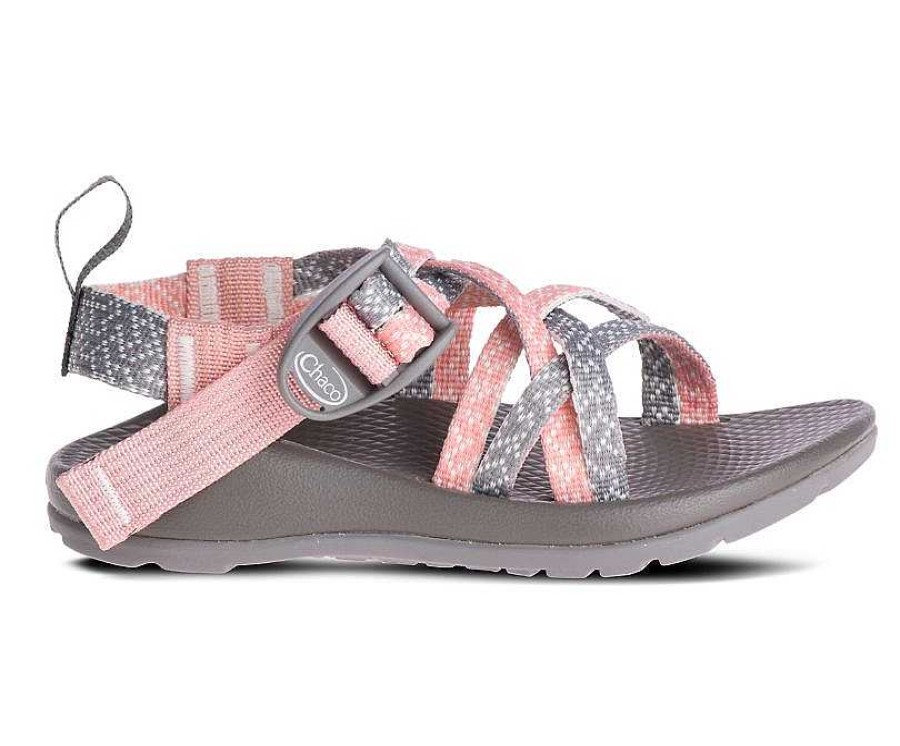 Schuhwerk Chaco Sandalen | Zx/1 Ecotread Sandalen Fur Kinder Sackleinen-Heidekraut