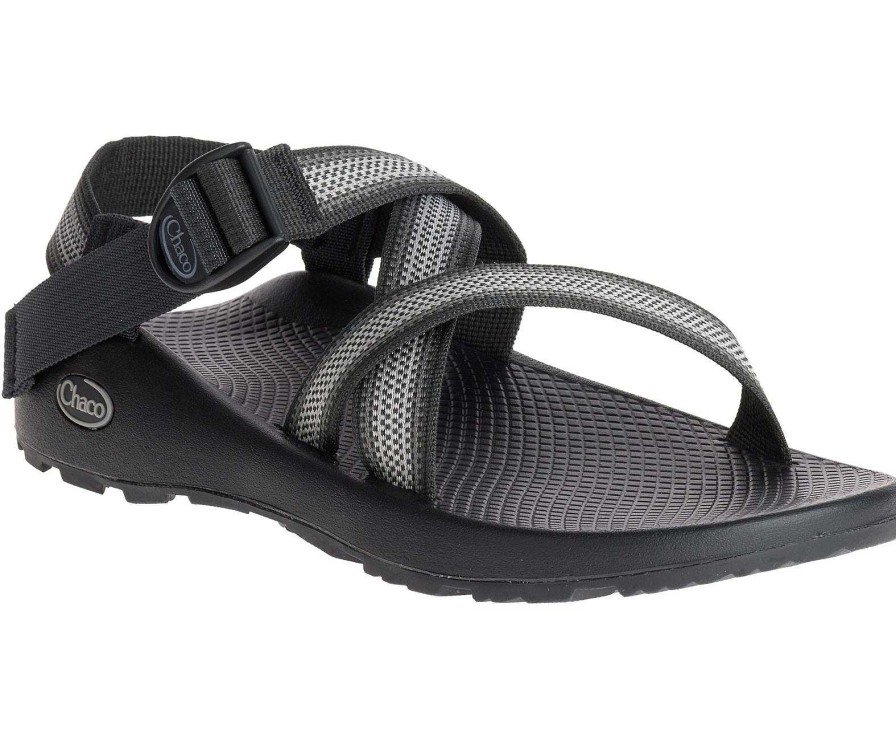 Schuhwerk Chaco Sandalen | Z/1 Klassische Sandalen Fur Herren Gespaltenes Grau