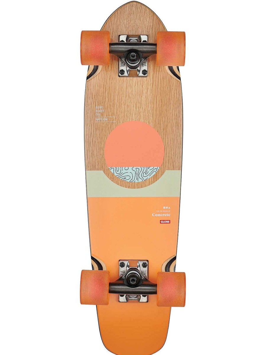 Gang Globe | Blazer 26" Skateboard Weise Eiche/Beton