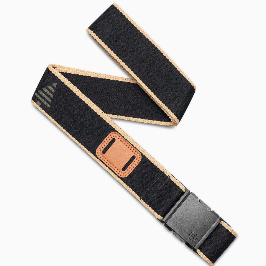 Herren Arcade Belts Gurtel | Langer Blackwood-Gurtel Schwarzer Sand