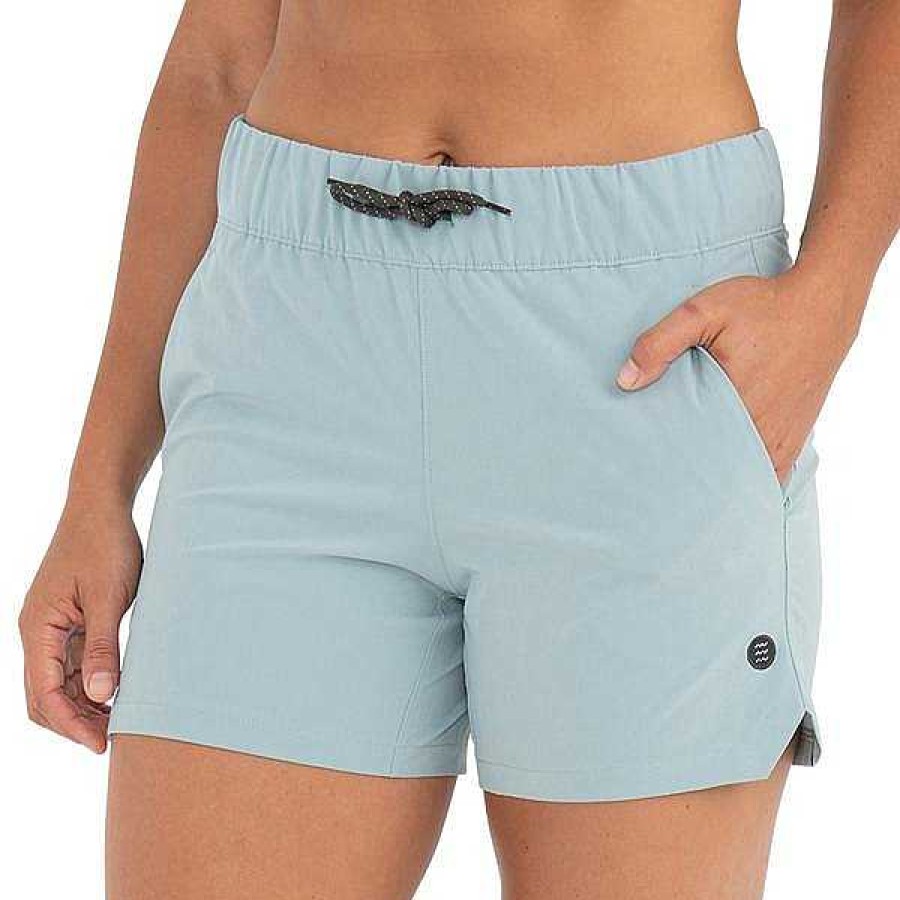 Damen Free Fly Apparel Kurze Hose | Swell Short Fur Damen