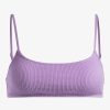 Damen Roxy Bademode | Aruba Basic Bralette-Bikinioberteil Krokusblutenblatt