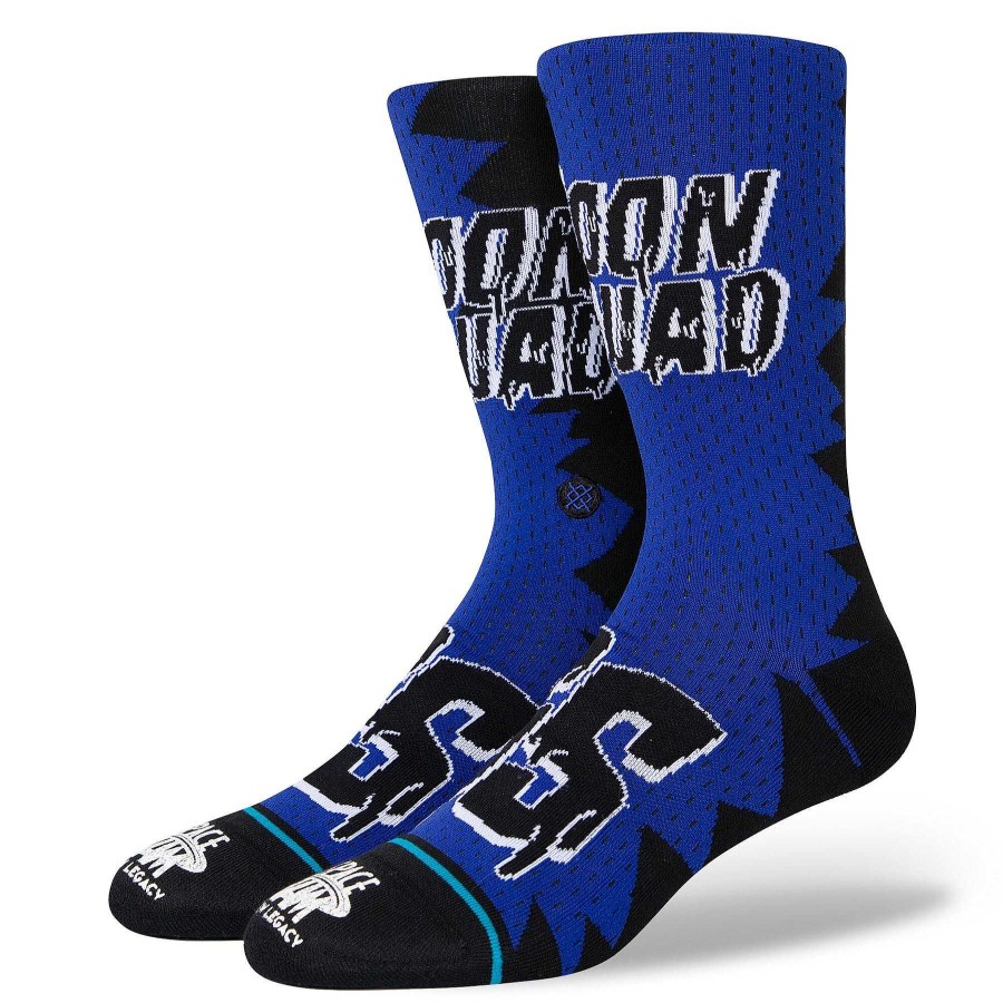 Herren Stance Socken | Space Jam Goon Squad Crew Socken Schwarz