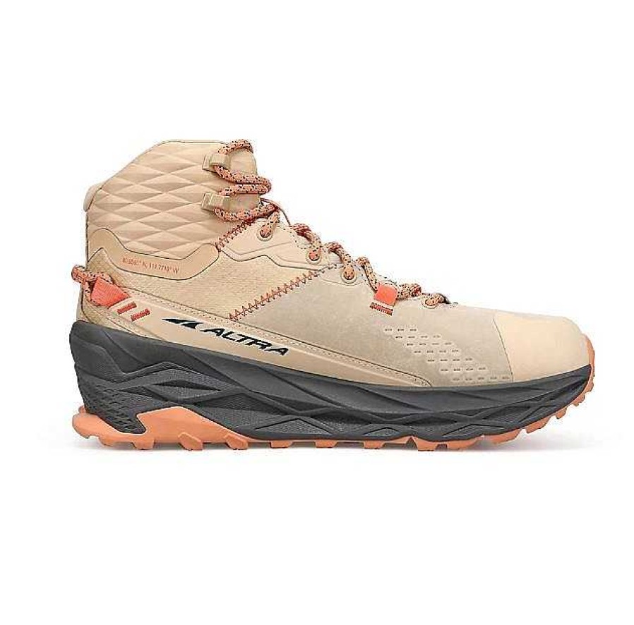 Schuhwerk Altra Schuhe | Olympus 5 Hike Mid Gtx Fur Damen Sand