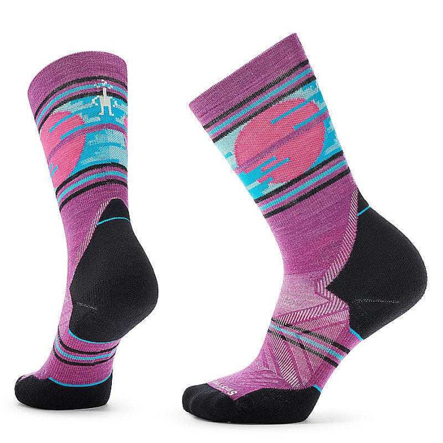 Damen Smartwool Socken | Trail Run Targeted Cushion Sunset Trail Crew Socken Fur Damen