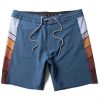 Kinder Vissla Bademode | Trimline 17" Boardshort Fur Jungen Hafenblau