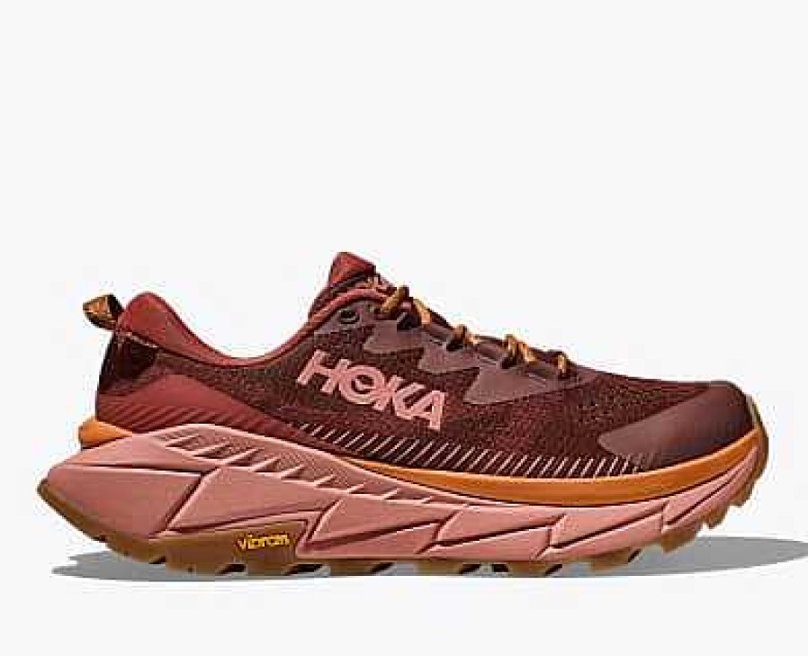 Schuhwerk Hoka Schuhe | Skyline-Float X Schuhe Fur Damen Gewurz/Scharfe Sose