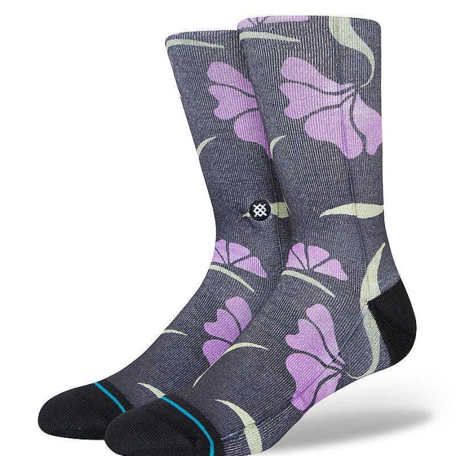 Herren Stance Socken | Forya Poly Crew Socken Lila