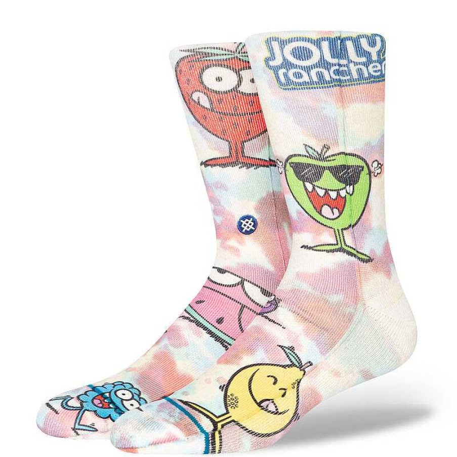 Herren Stance Socken | Jolly Rancher X Stance Poly Crew Socken Fur Herren Multi