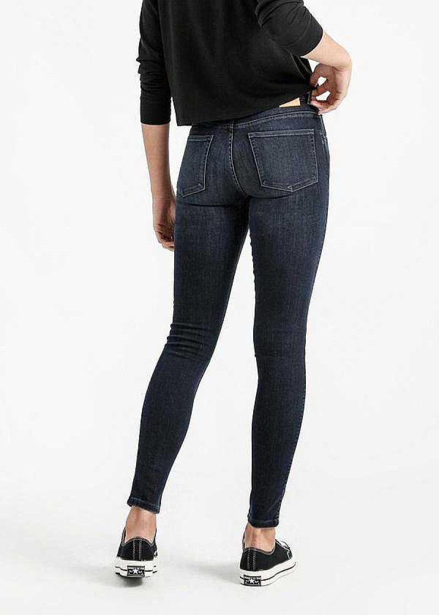 Damen DUER Hose | Performance Denim Mid Rise Skinny Jeans Fur Damen Tagundnachtgleiche