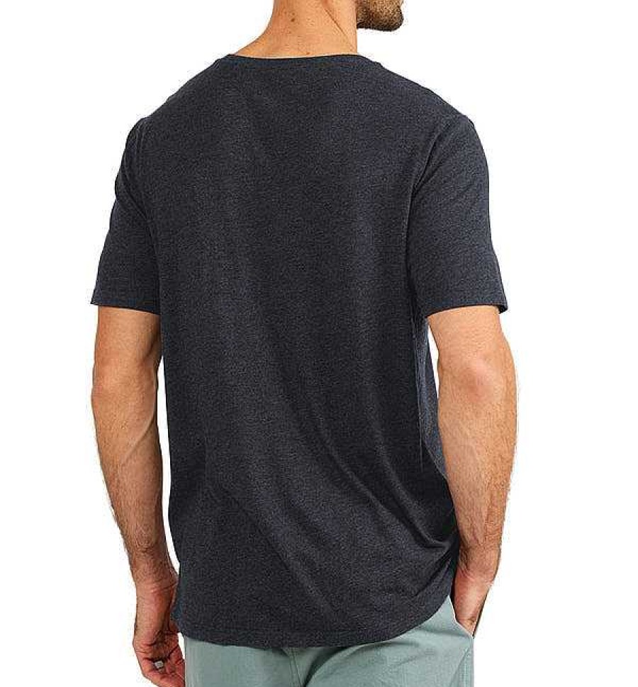 Herren Free Fly Apparel T-Shirts | Bamboo Heritage Pocket T-Shirt Fur Herren