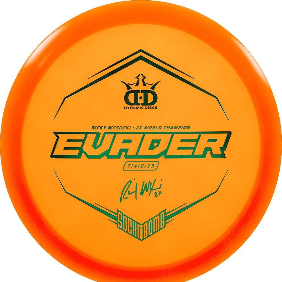 Gang Dynamic Discs | Lucid Evader Ricky Wysocki Sockibomb-Stempel Sortiert