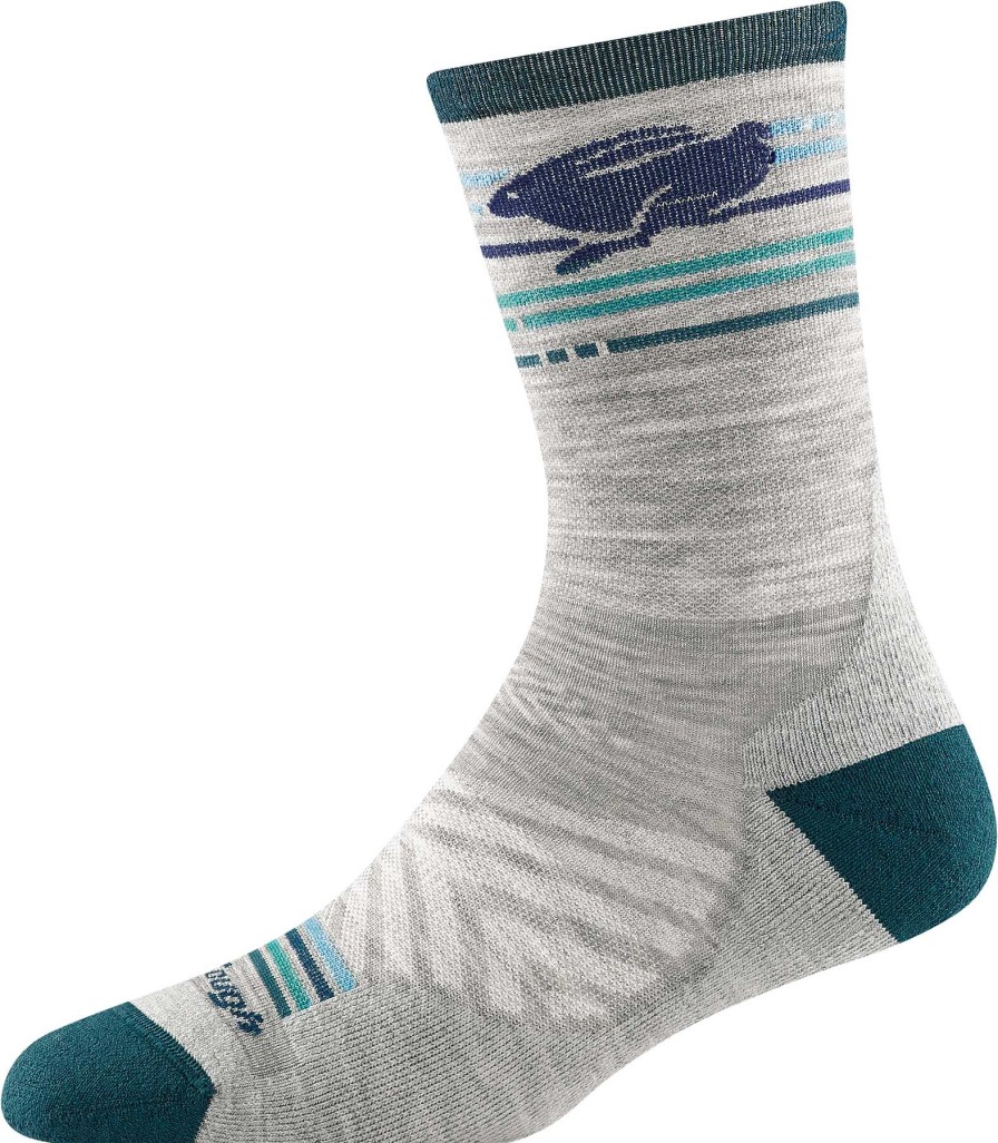 Damen Darn Tough Socken | Pacer Micro Crew Ultraleichte Laufsocken Fur Damen Grau