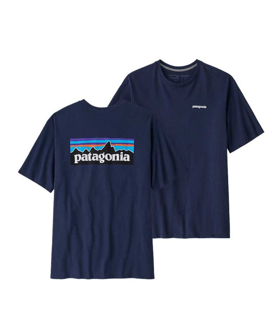 Herren Patagonia T-Shirts | P-6 Logo Responsibili-T-Shirt Fur Manner