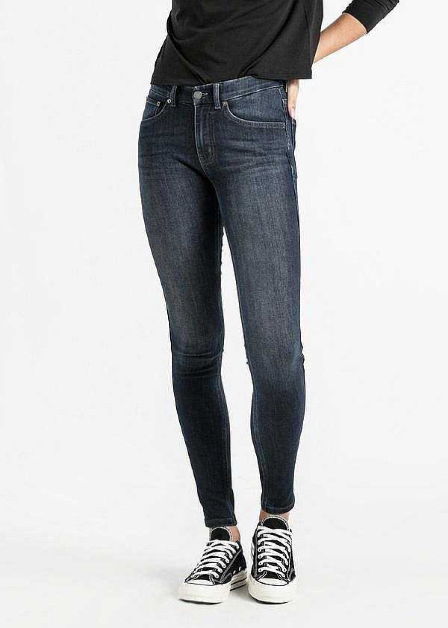 Damen DUER Hose | Performance Denim Mid Rise Skinny Jeans Fur Damen Tagundnachtgleiche