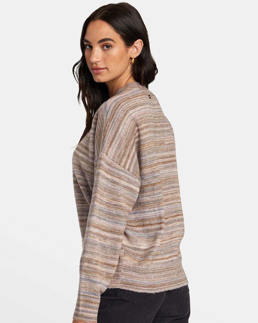 Damen RVCA Pullover & Hoodies | Garcia Pullover Fur Damen Java