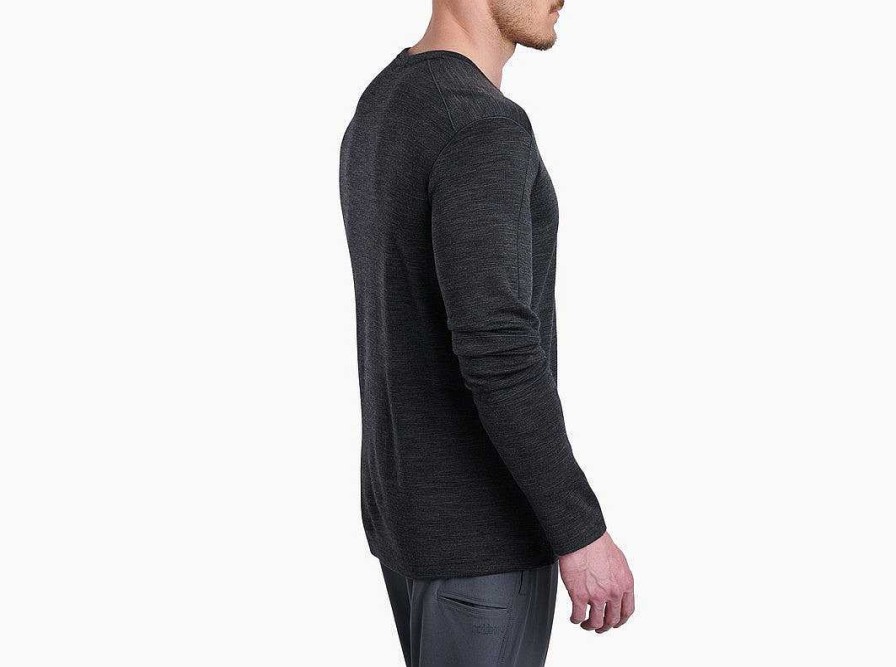 Herren Kuhl Hemden | Invigotatr Merino Crew Fur Herren Kohlenstoff