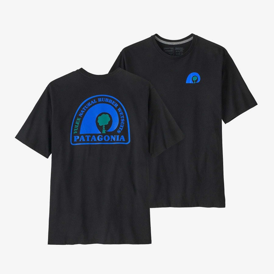 Herren Patagonia T-Shirts | Rubber Tree Mark Responsibili-T-Shirt Fur Manner