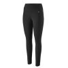 Damen Patagonia Baselayer Und Unterwasche | Capilene Thermal Weight Bottoms Fur Damen Schwarz