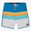 Herren O'Neill Bademode | Lennox Scallop 19" Boardshorts Fur Herren Creme