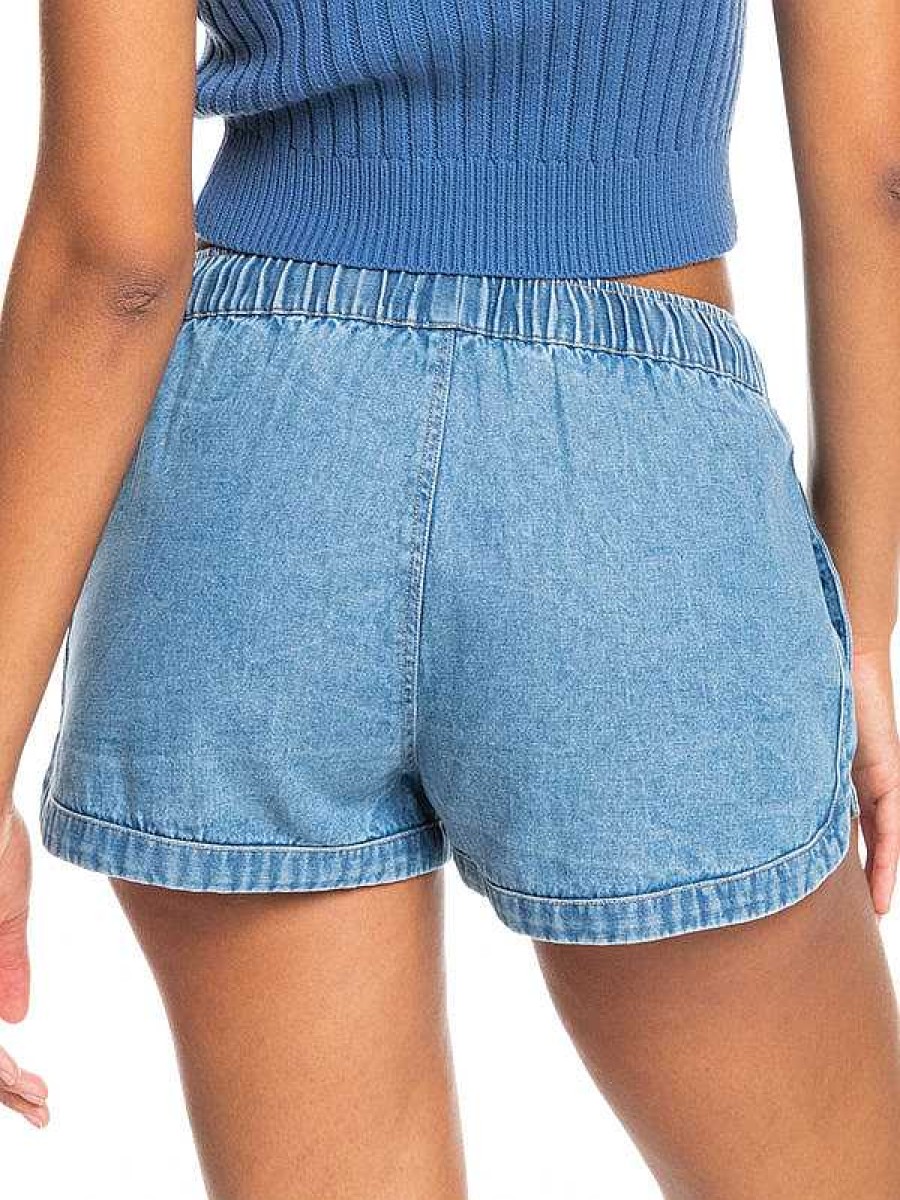 Damen Roxy Kurze Hose | Neue Impossible Denim-Shorts Fur Damen