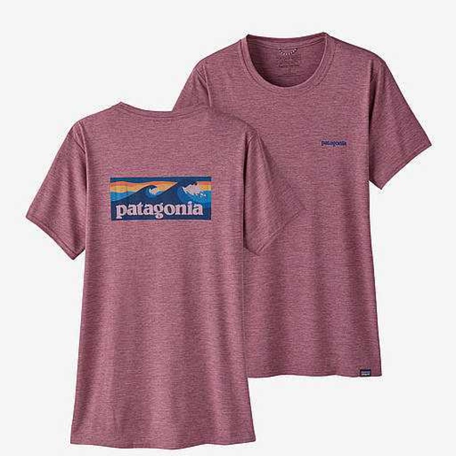 Damen Patagonia Performance-Shirts | Capilene Cool Daily Graphic Shirt Fur Damen