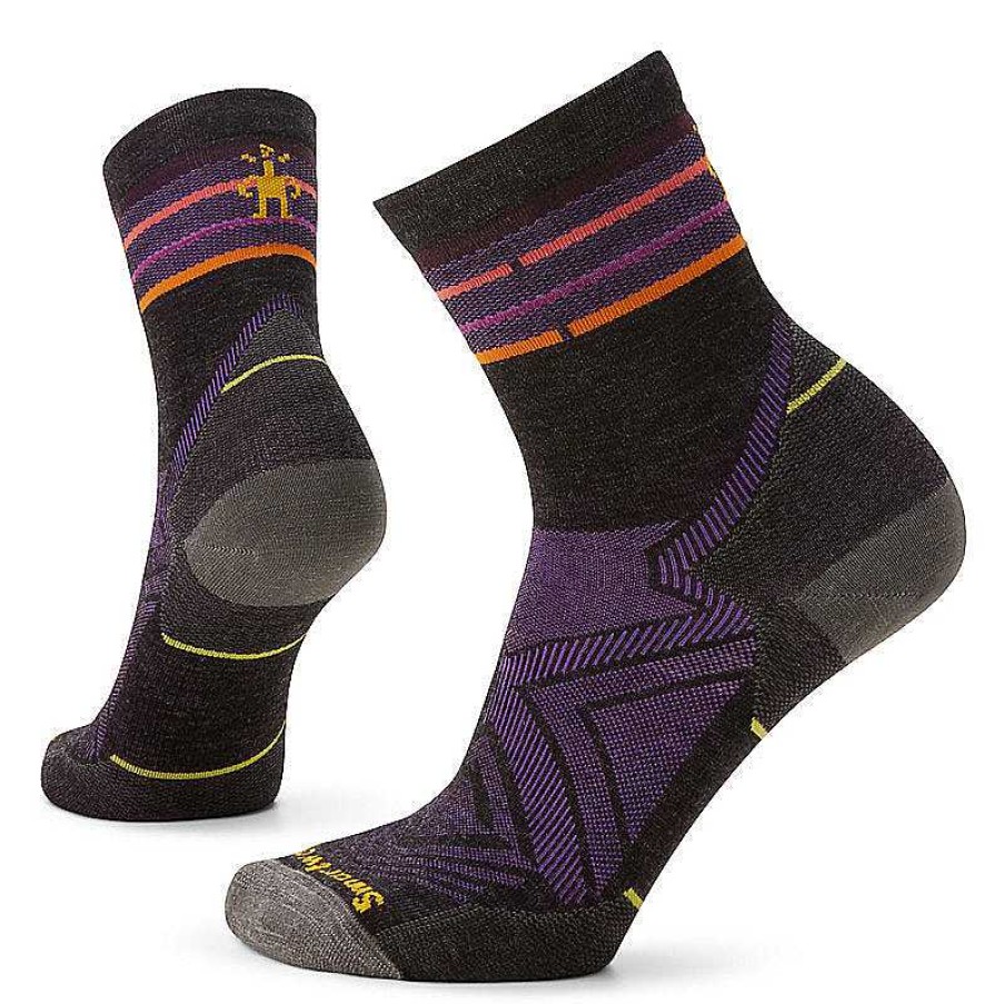 Damen Smartwool Socken | Run Targeted Zero Cushion Mid Crew Socken Fur Damen