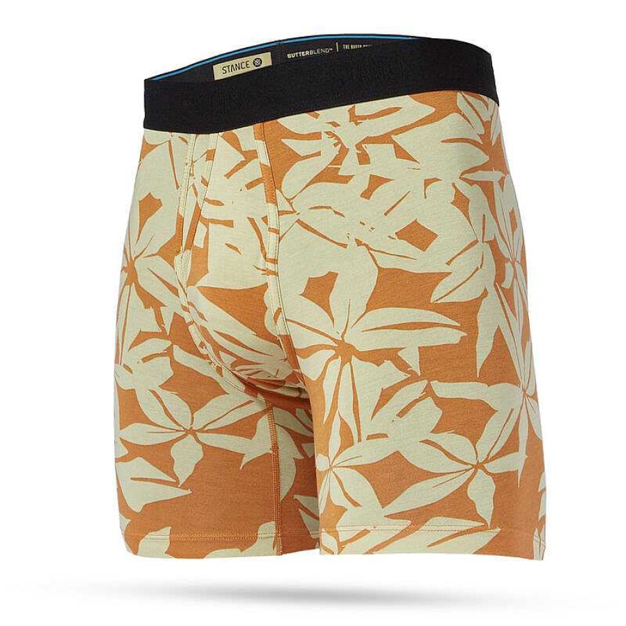 Herren Stance Baselayer Und Unterwasche | Ke Nui Butter Blend Boxershorts Mit Wholester Fur Herren Orange