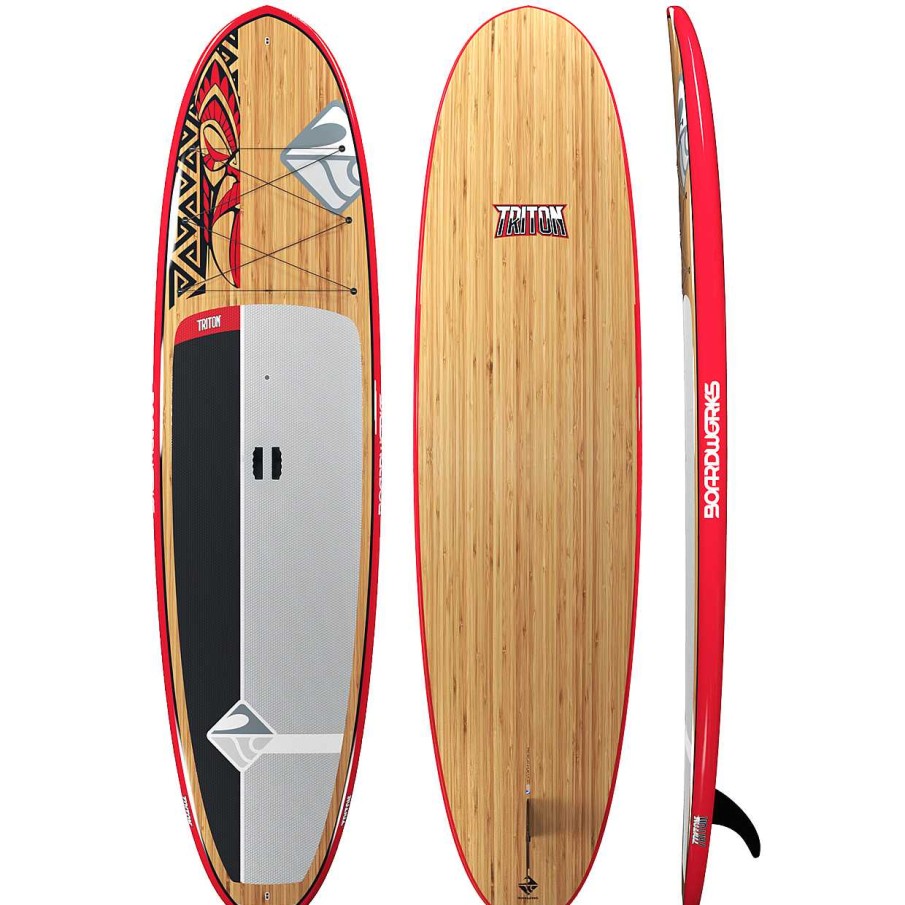 Gang Boardworks | Triton 10'6" Sup Rot/Grau/Bambus