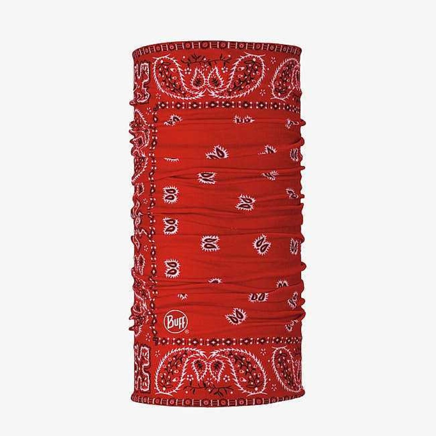 Herren Buff Kopf- Und Halsbekleidung | Buff Coolnet Uv+ Santana-Rot