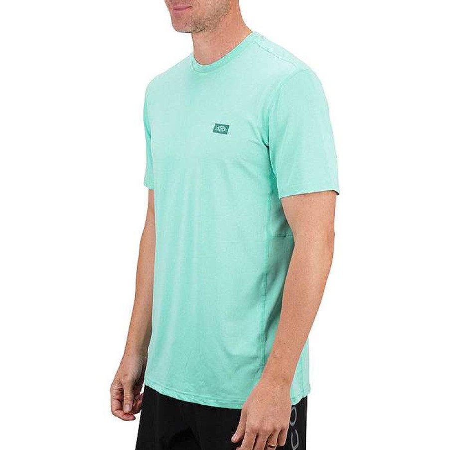 Herren AFTCO Leistung | Air-O Mesh Ss Angelshirt