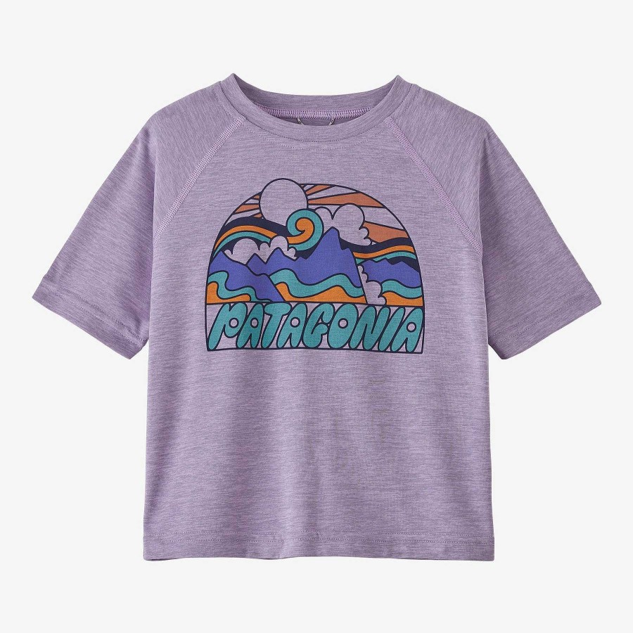 Kinder Patagonia Oberteile | Capilene Cooles Tagliches T-Shirt Fur Babys