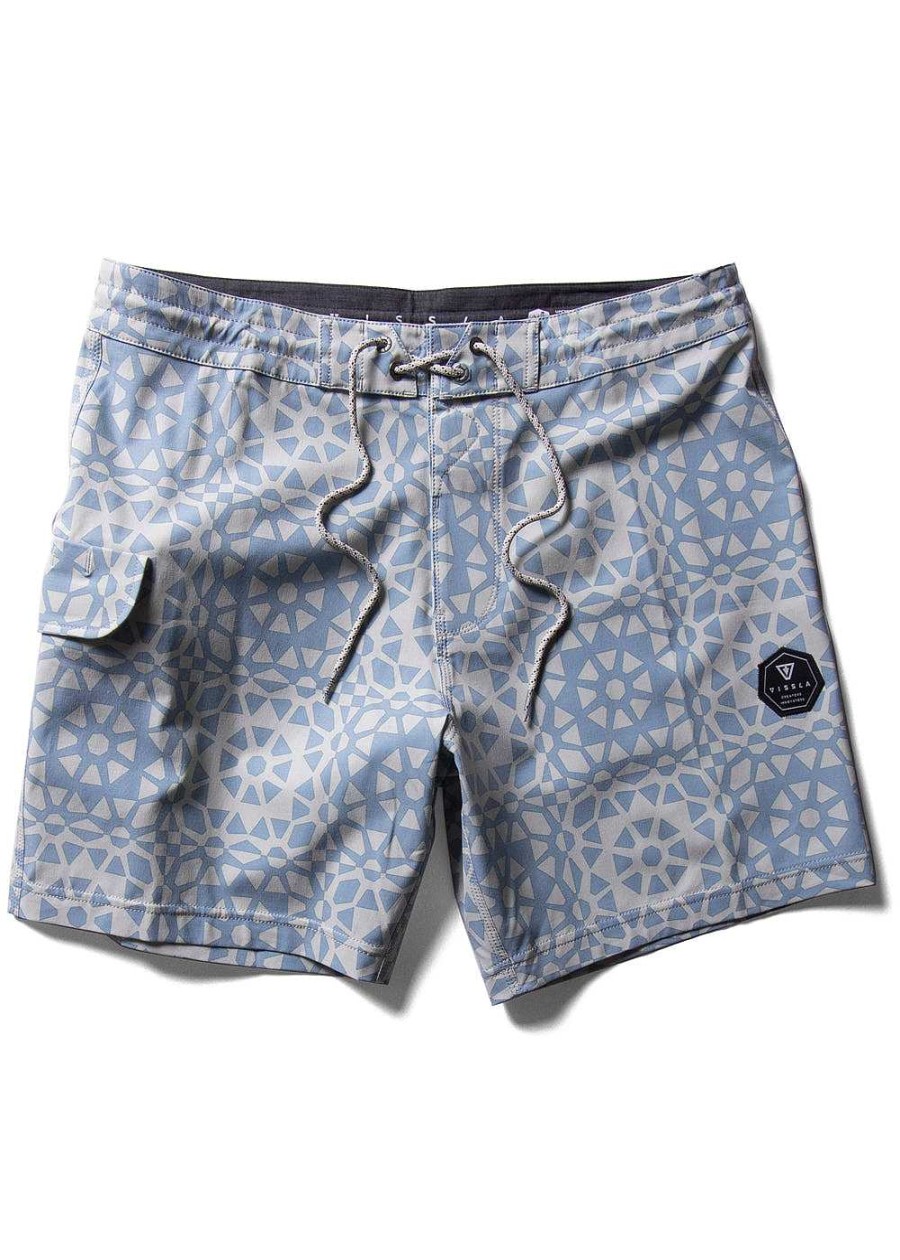 Herren Vissla Bademode | Corqued 16,5" Boardshort Fur Herren Dune