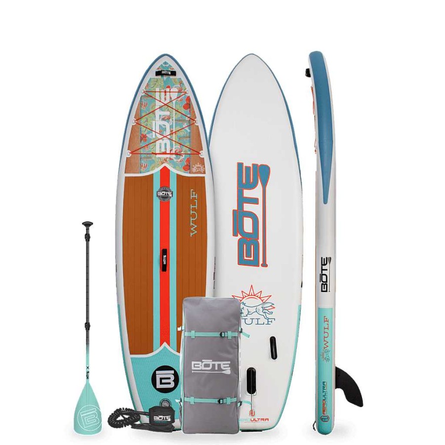 Gang Bote | Wulf Aero 10 4 Aufblasbares Paddle-Board Einheimische Blumen