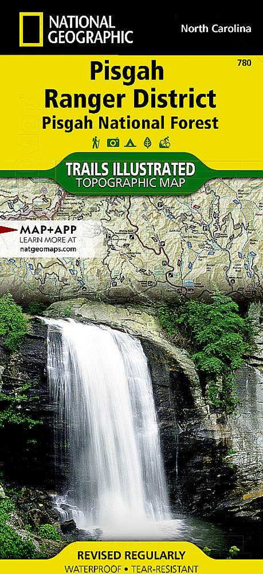 Gang Trails Illustrated | Pisgah National Forest Karte