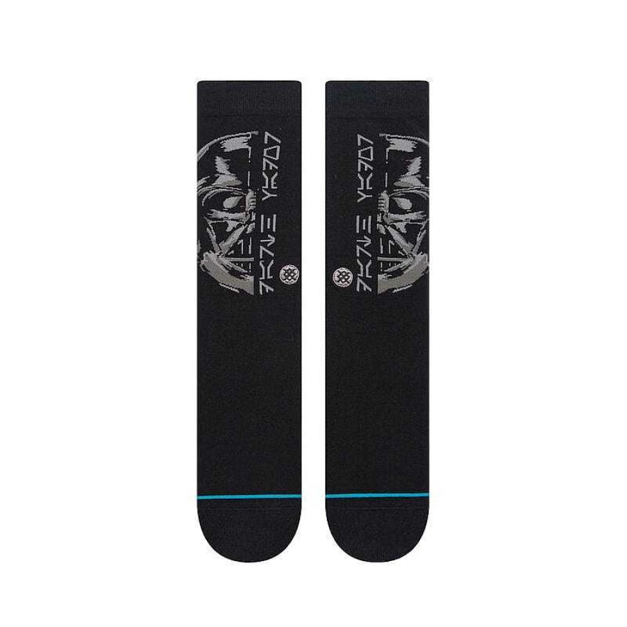 Herren Stance Socken | Lord Vader Crew-Socken Fur Herren Schwarz