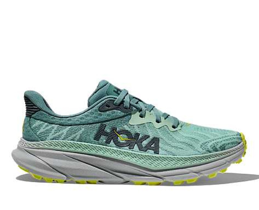 Schuhwerk Hoka Schuhe | Challenger Atr 7 Schuhe Fur Damen Nebelgrun/Gitter