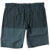 Herren Vissla Kurze Hose | Comp Lite Eco 18" Elastische Walkshorts Fur Herren Harbor Blue Heather