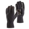 Herren Black Diamond Equipment Handschuhe | Mittelschwere Windbloc-Fleece-Handschuhe Schwarz